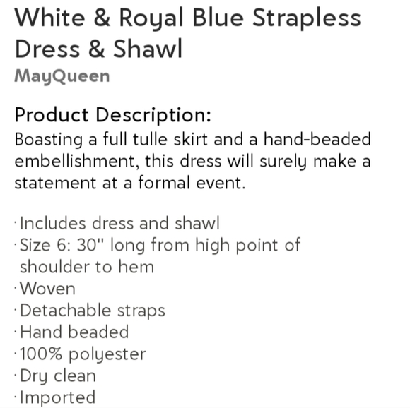 Strapless Layered Tulle Mini Prom Homecoming Dress w Black Cummerbund & Gems 16 - Picture 3 of 3